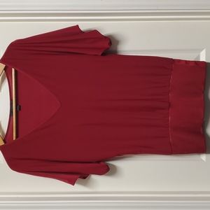 ❤EXPRESS❤ DARK RED BLOUSE SIZE M